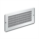 Pluggit Abdeckgitter -  Edelstahl gebürstet PL121