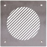 Pluggit Zuluftblende aus Edelstahl - Design Bar PL133